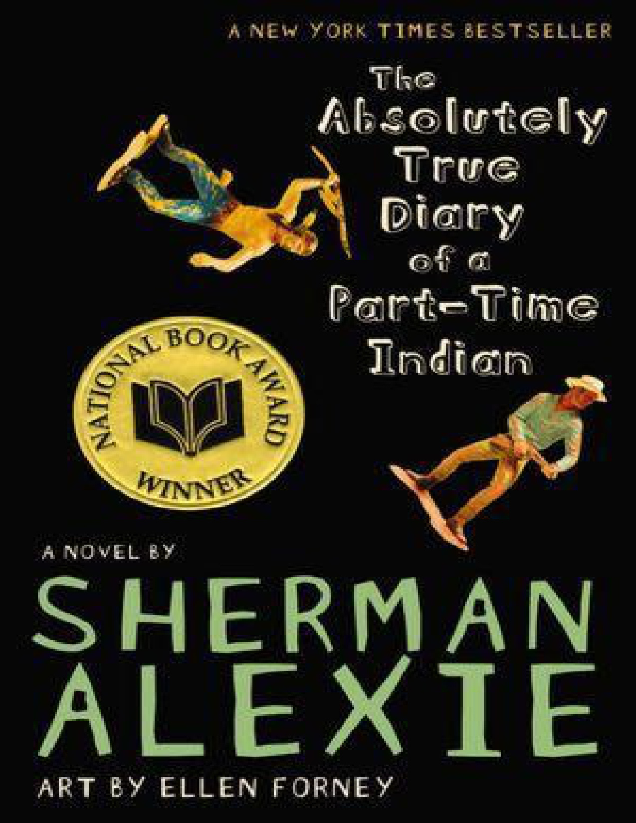 Absolutely True Diary Of A Part-Time Indian book cover