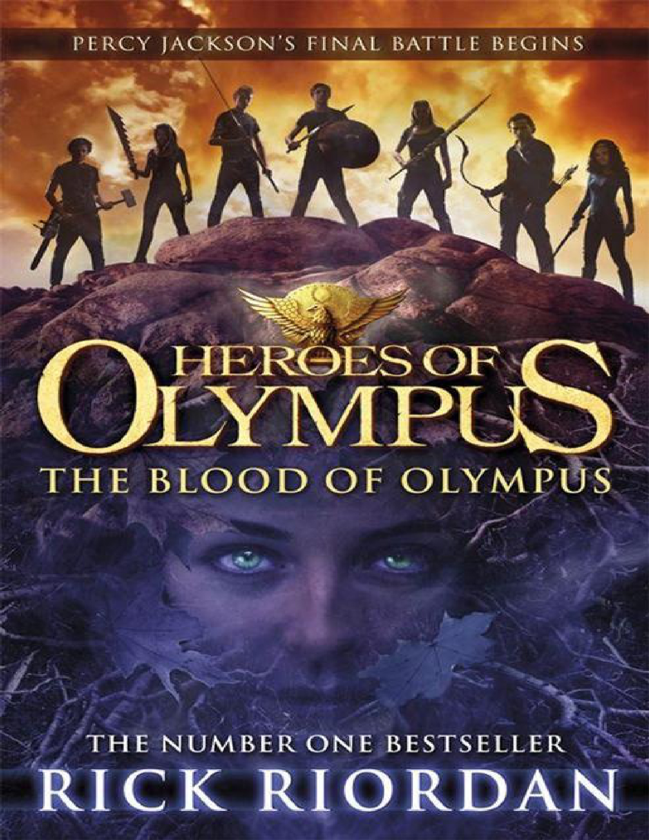 Blood Of Olympus book cover