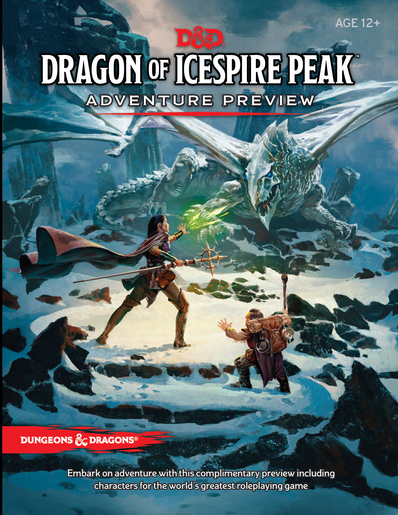 Dragon Of Icespire Peak book cover