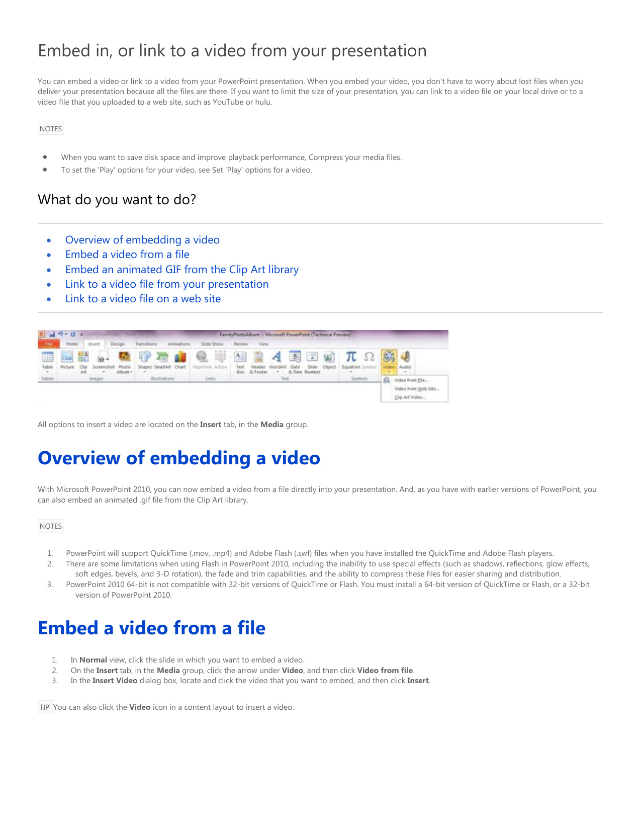 Embed Video In book cover