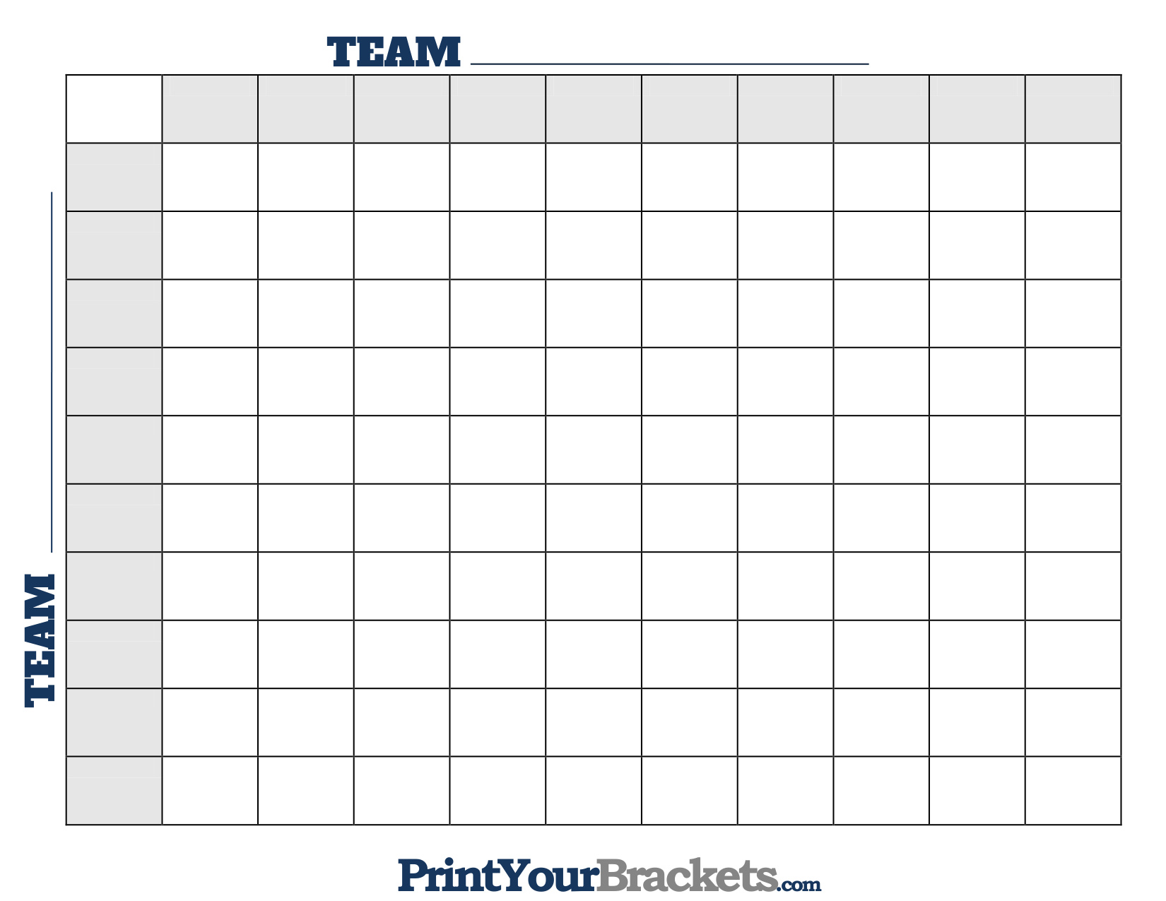 Free Printable Football Squares book cover