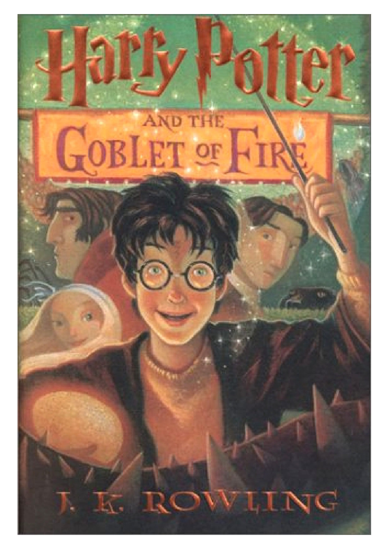 Harry Potter And The Goblet Of Fire book cover