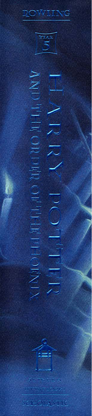 Harry Potter And The Order Of The Phoenix book cover