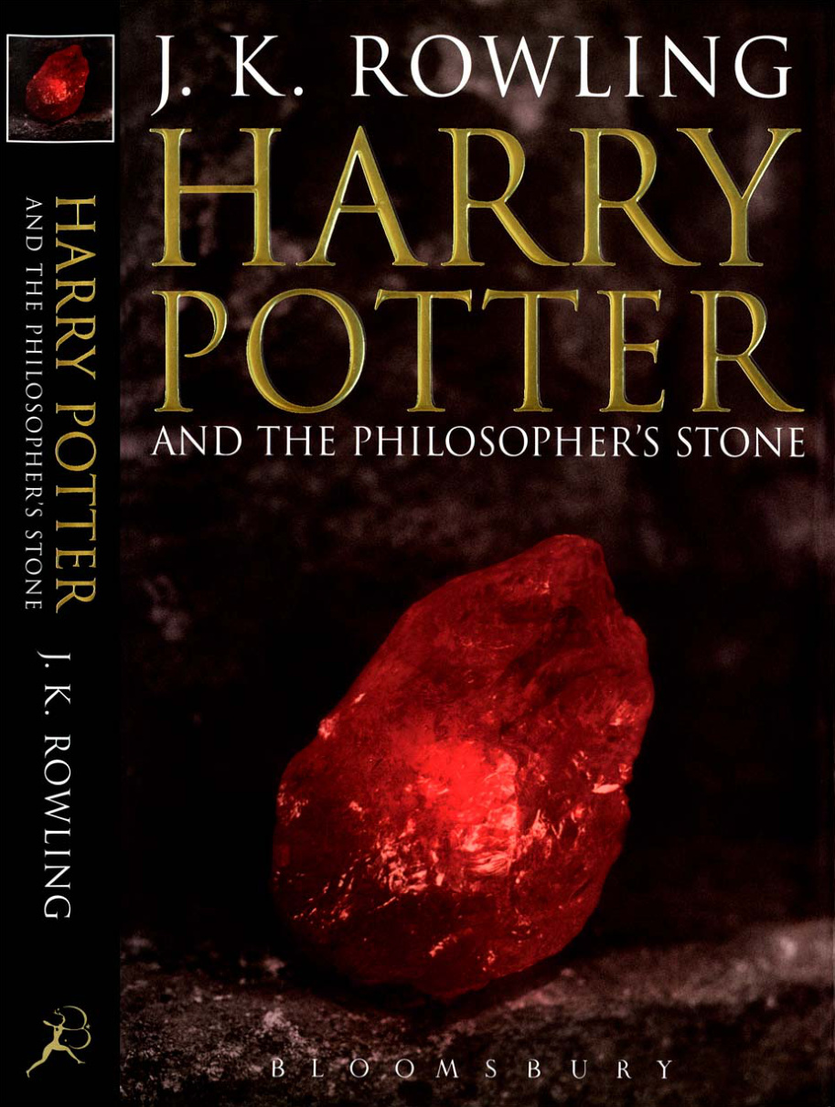 Harry Potter And The Philosophers Stone book cover