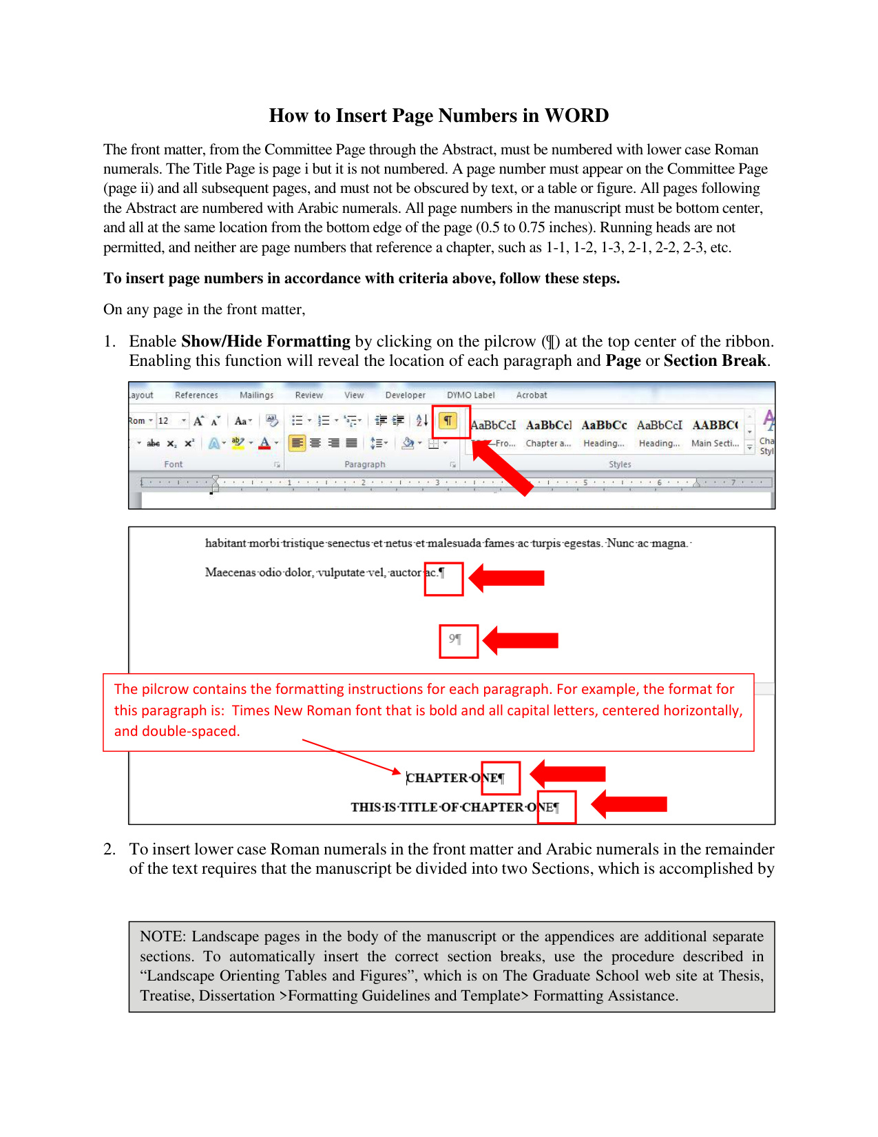 How To Add Page Numbers To A book cover