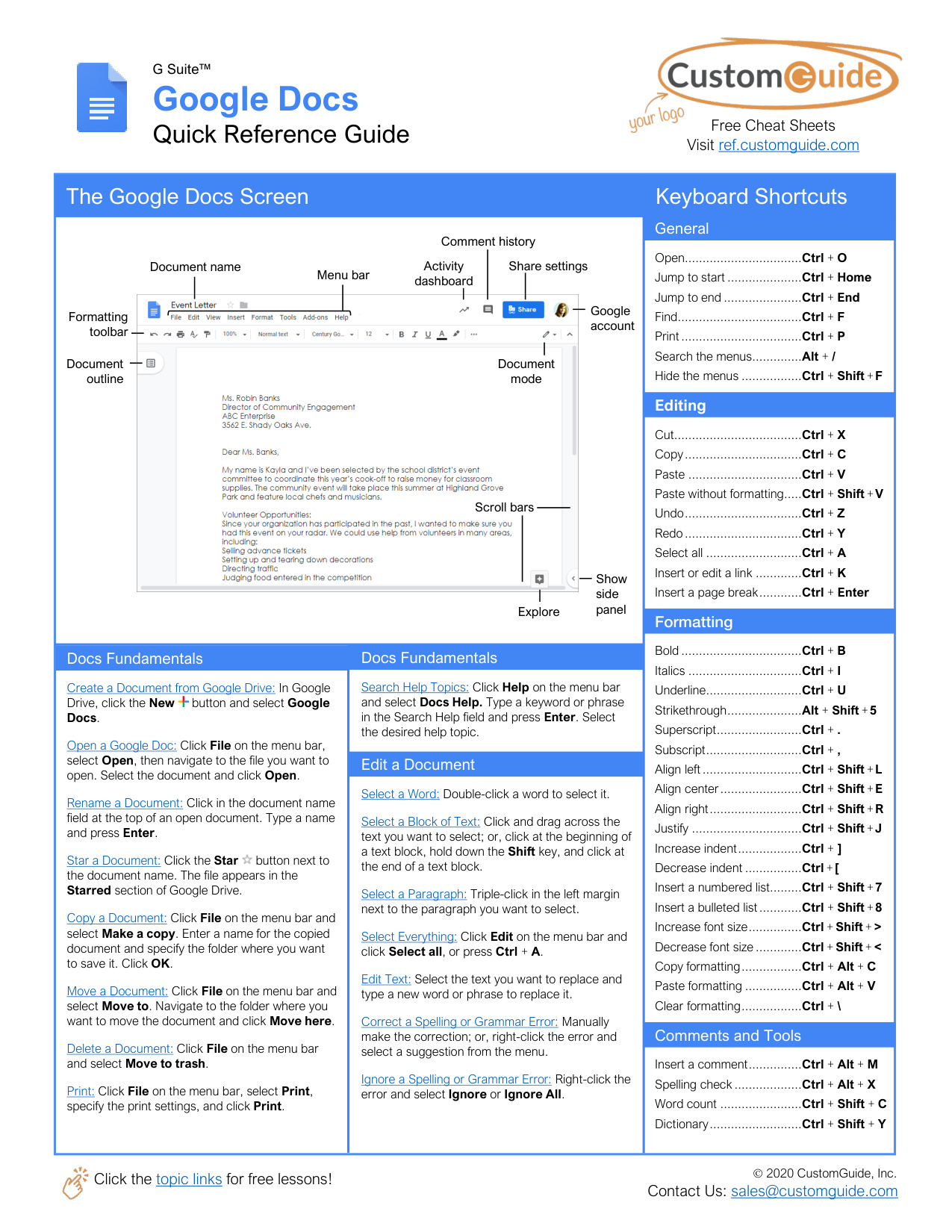 How To Open A  In Google Docs book cover