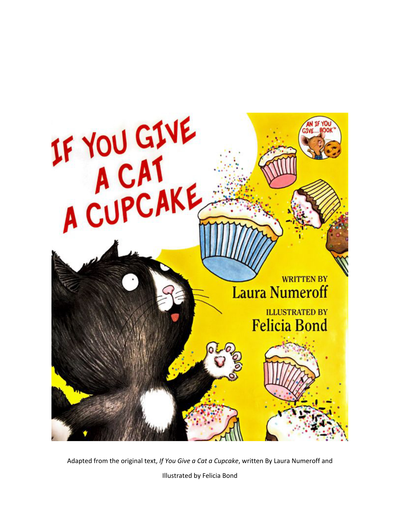 If You Give A Cat A Cupcake book cover