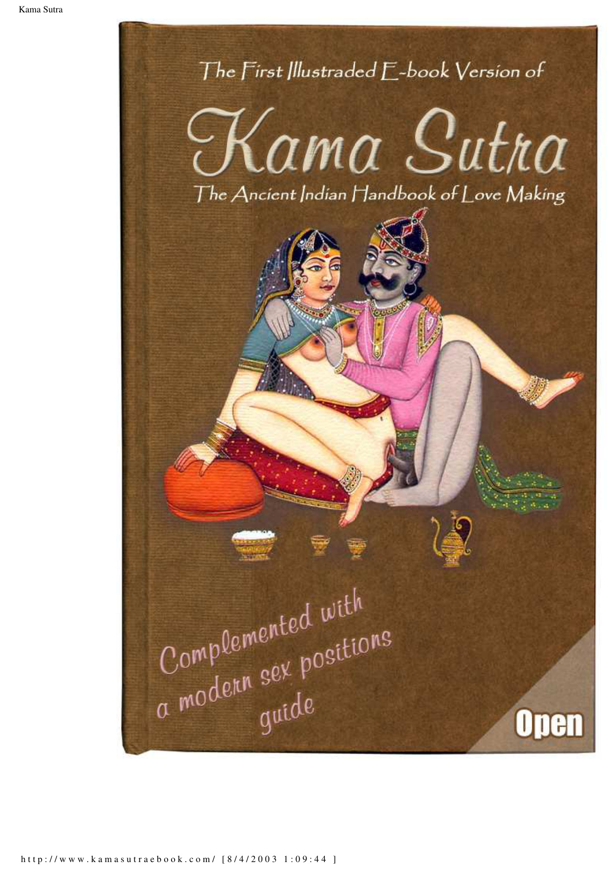 Kamasutra book cover