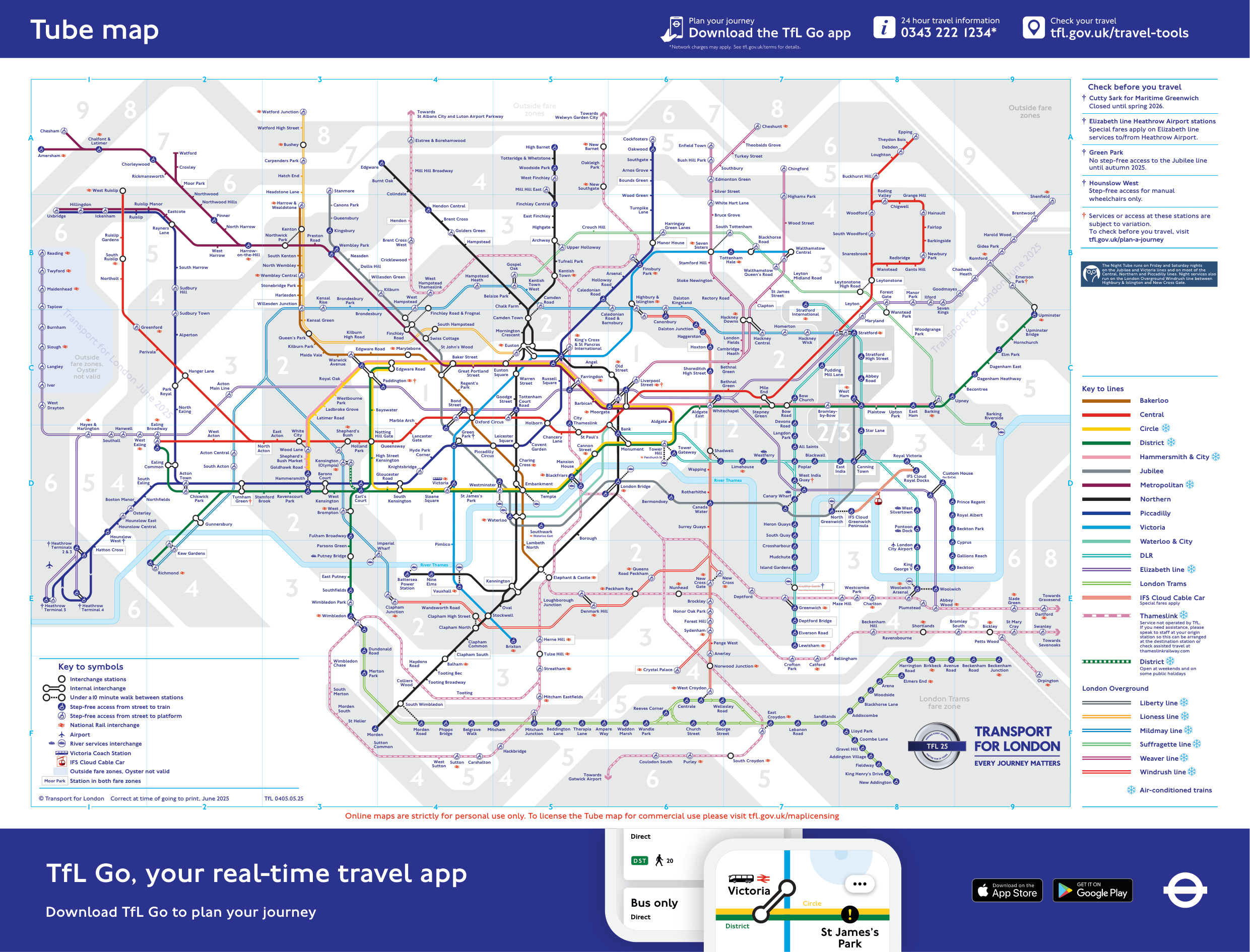 London Tube Map book cover