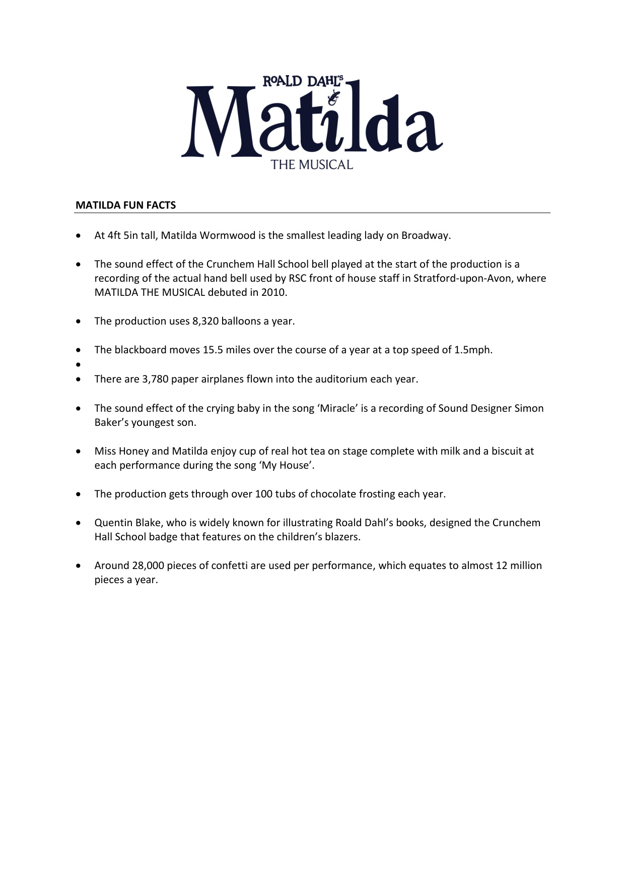 Matilda book cover