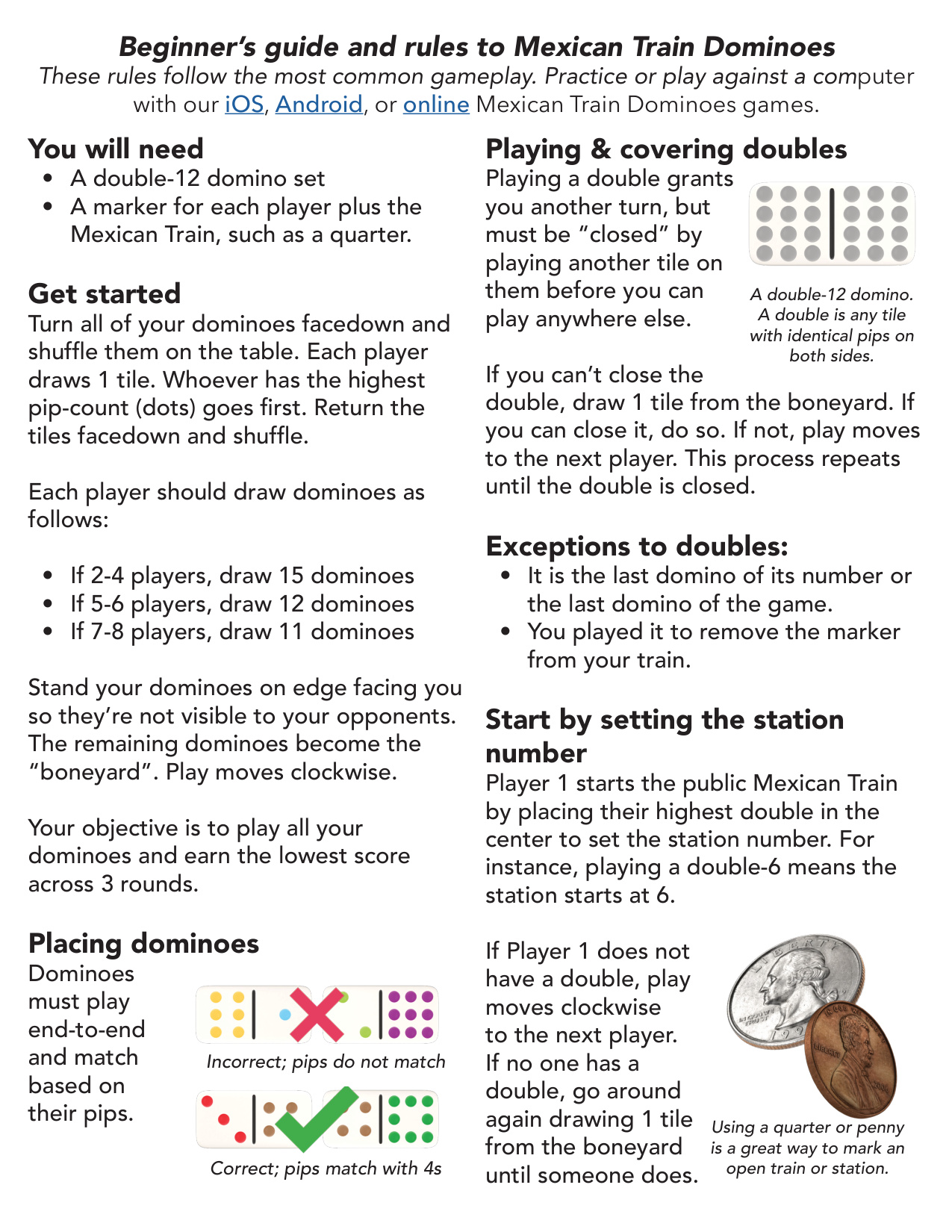 Mexican Train Dominoes Rules book cover