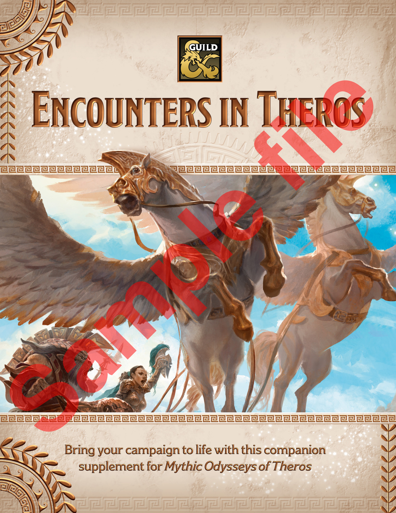 Mythic Odysseys Of Theros book cover