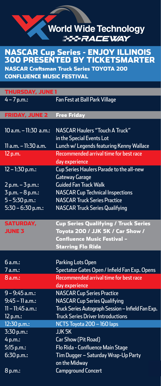 Nascar 2023 Schedule book cover