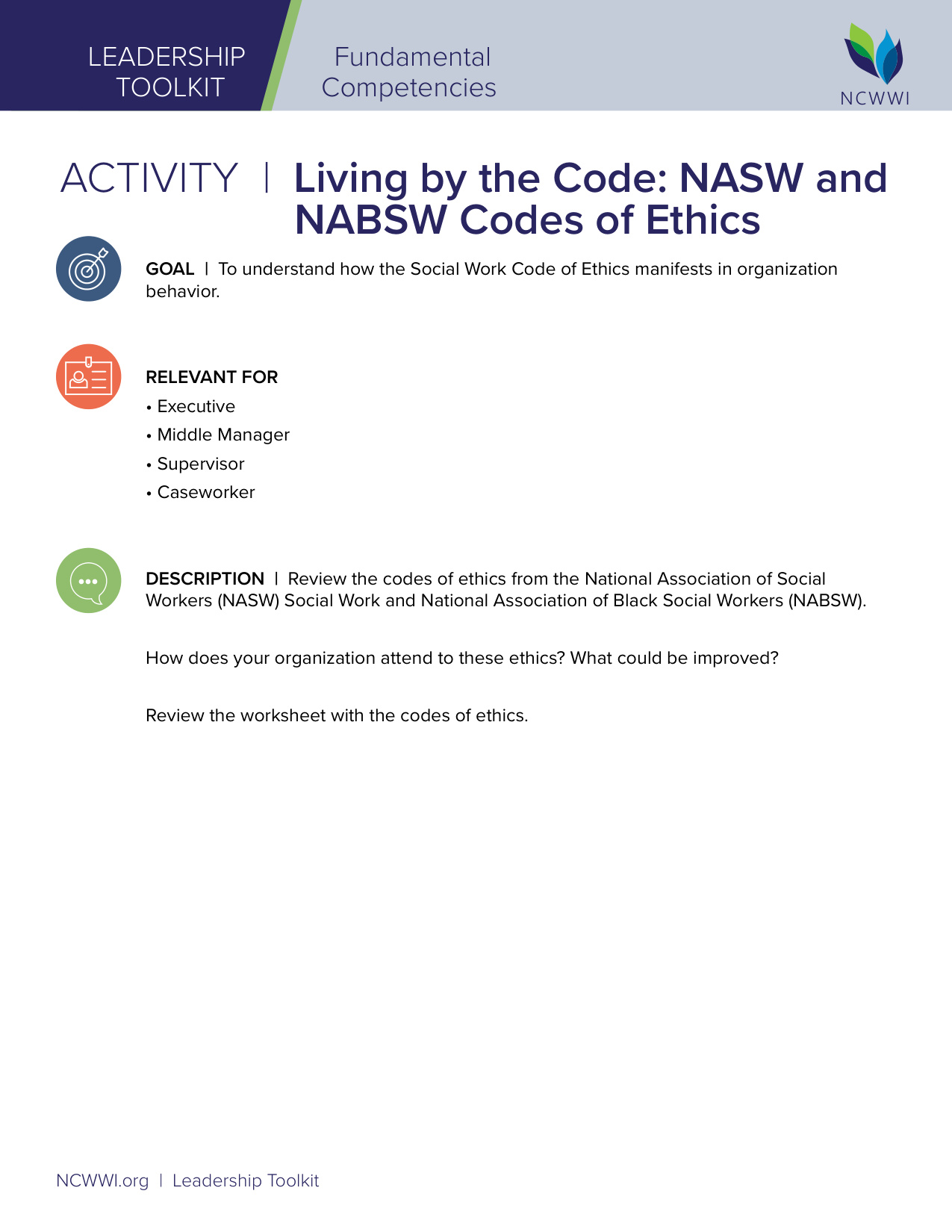 Nasw Code Of Ethics book cover