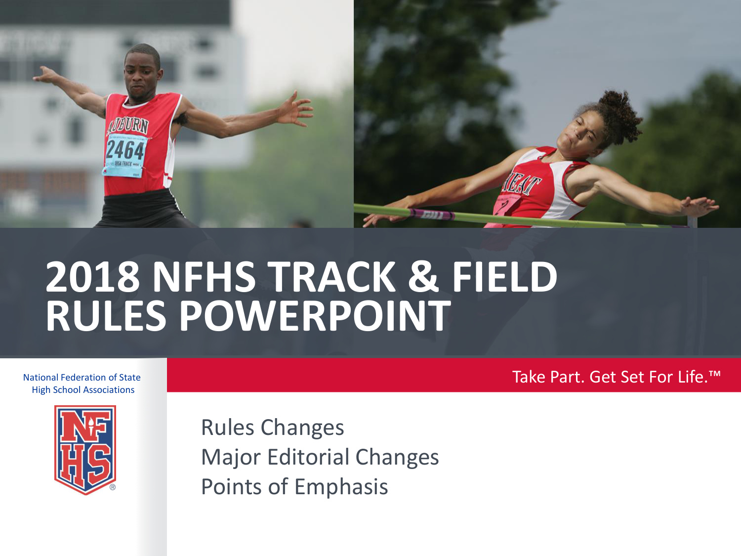Nfhs Track And Field Rules 2018 book cover