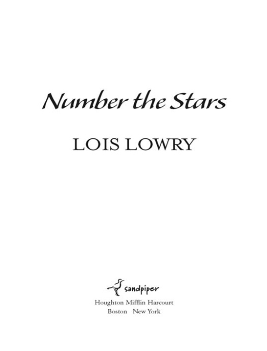 Number The Stars book cover