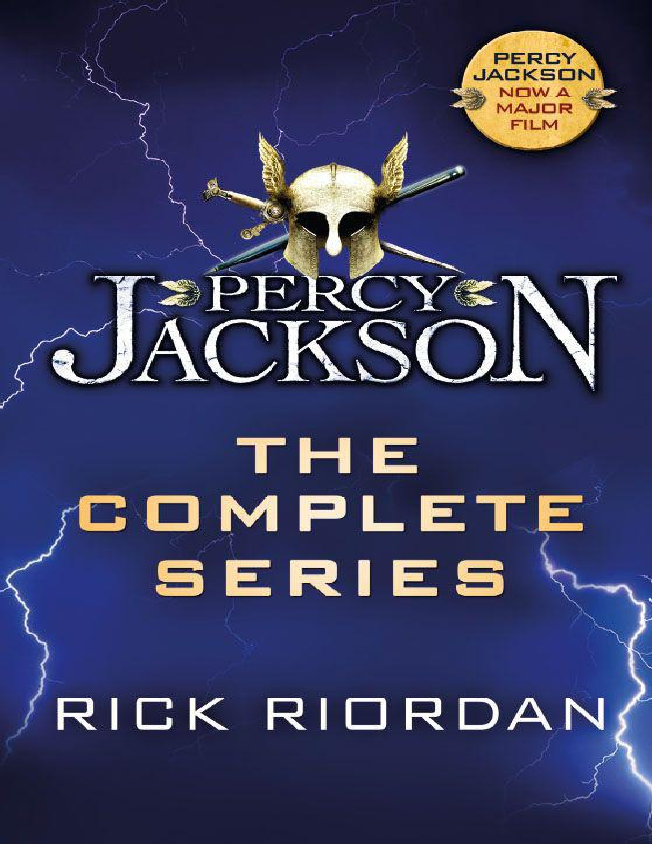 Percy Jackson And The Lightning Thief book cover