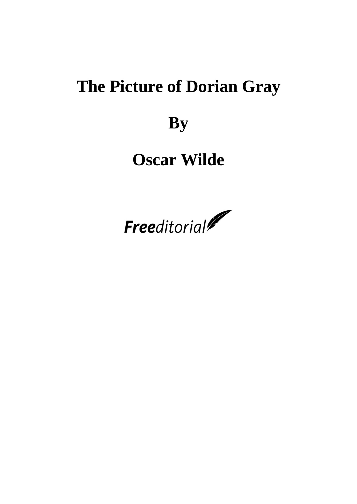 Picture Of Dorian Gray book cover
