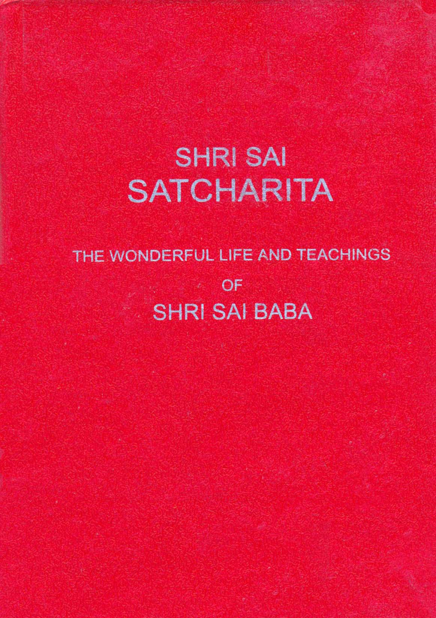 Sai Satcharitra English book cover
