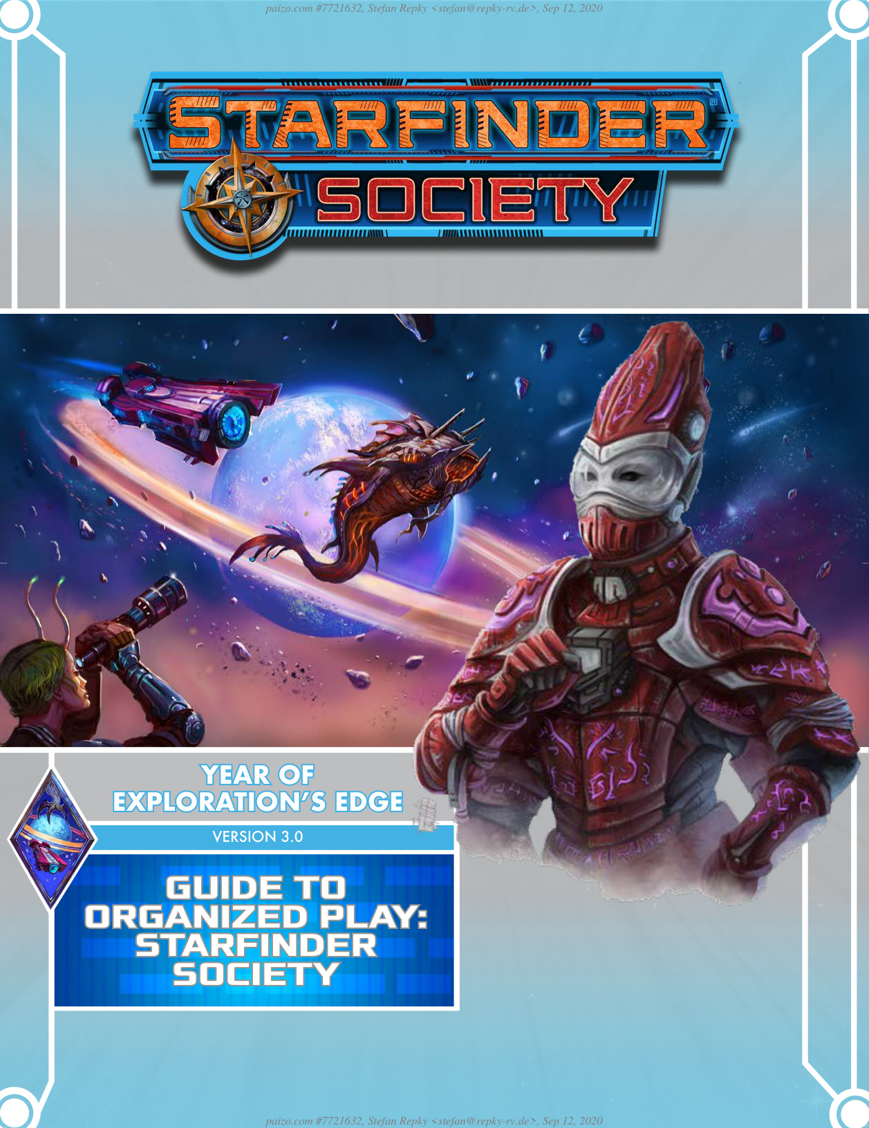Starfinder book cover