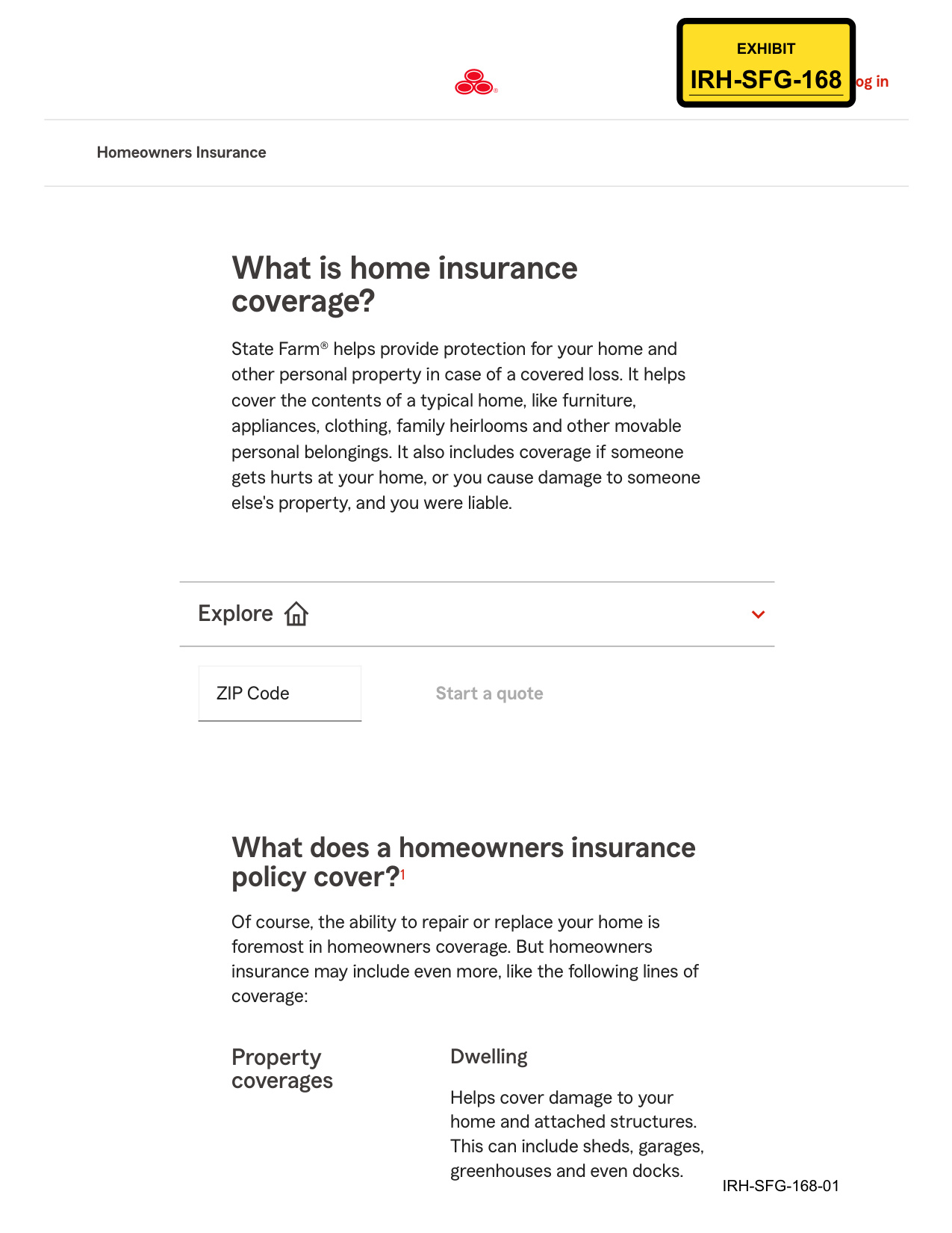 State Farm Homeowners Policy book cover