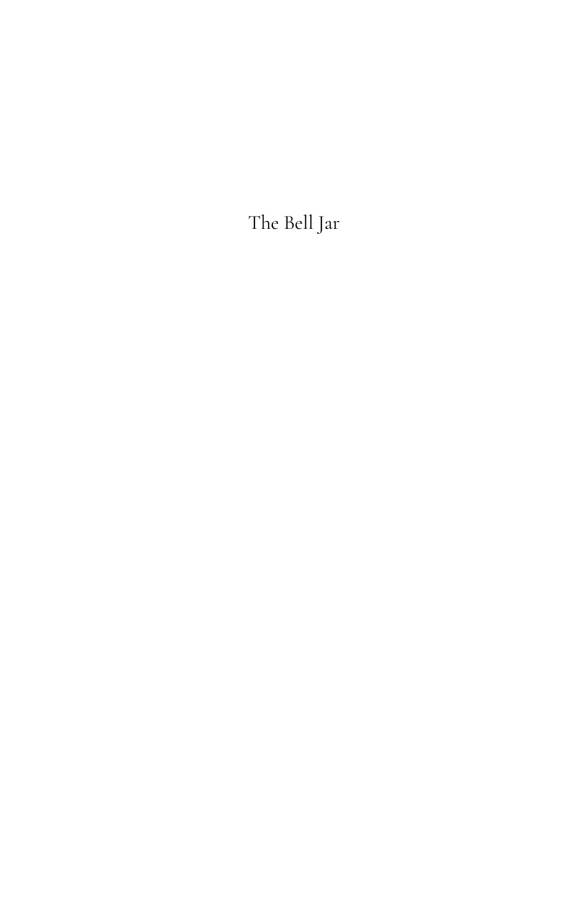 The Bell Jar book cover