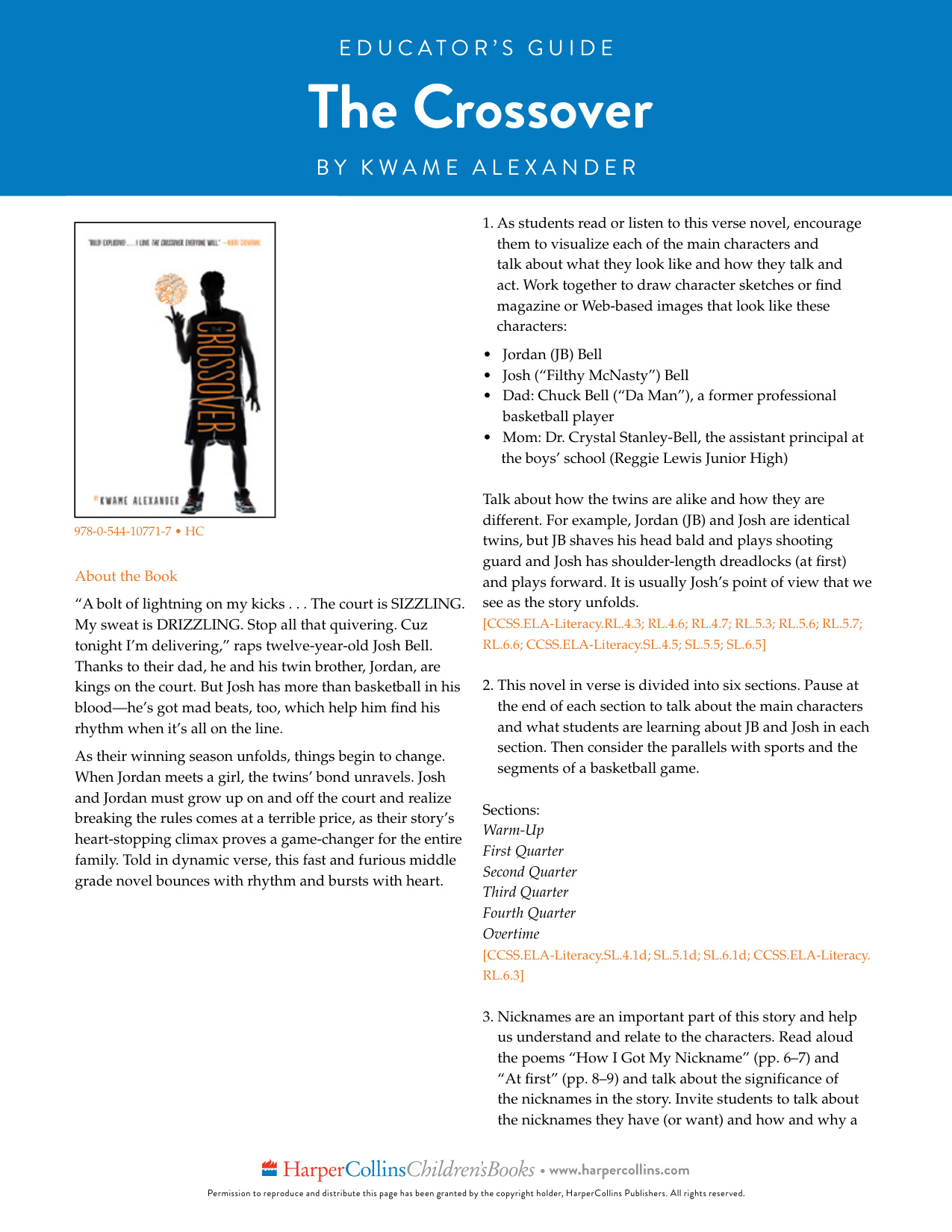The Crossover book cover