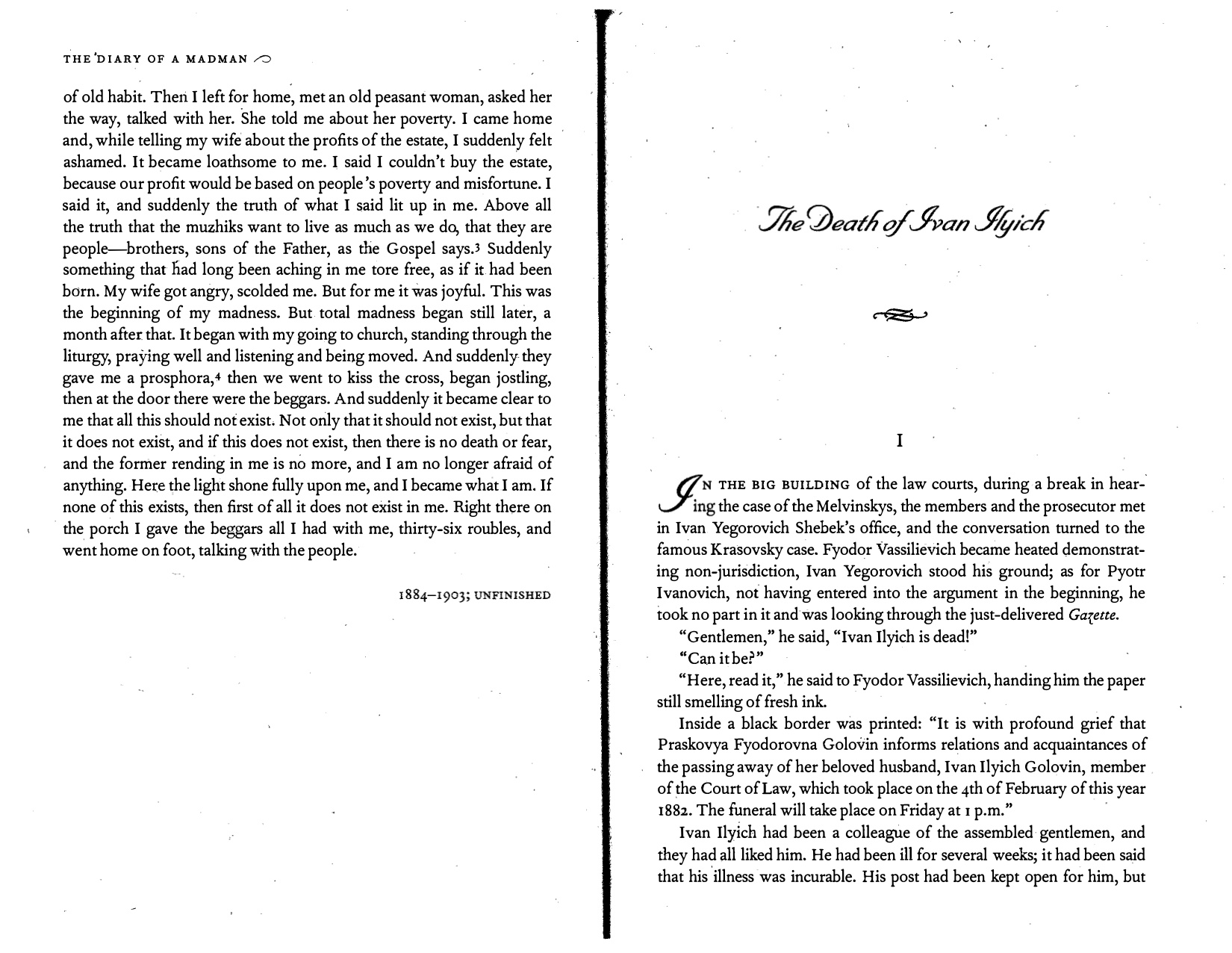 The Death Of Ivan Ilyich book cover