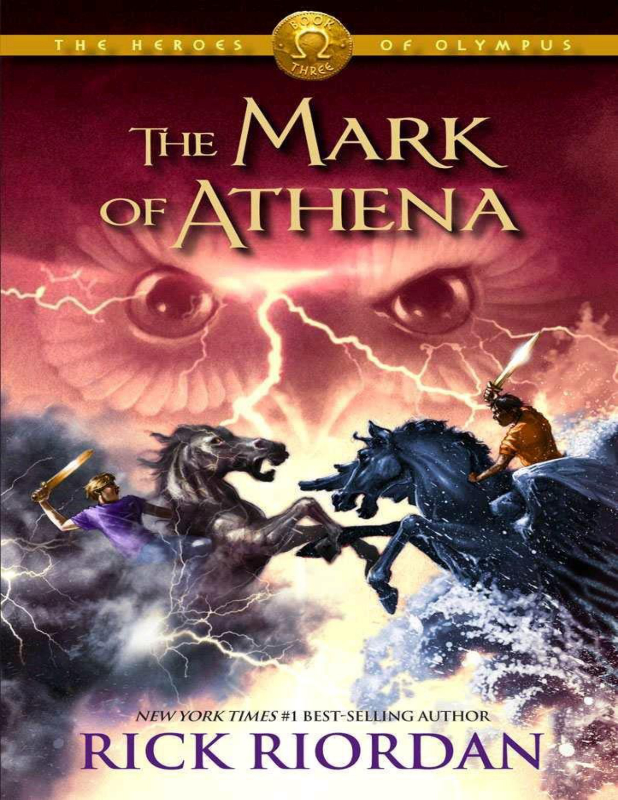 The Mark Of Athena book cover