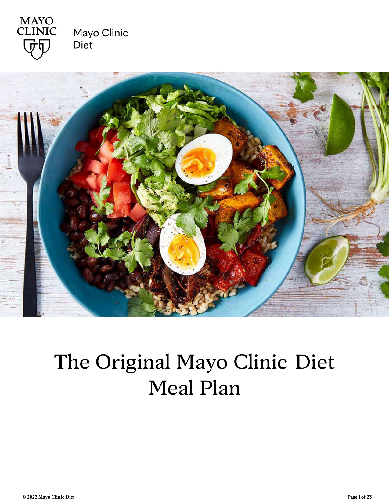 The Mayo Clinic Diet book cover