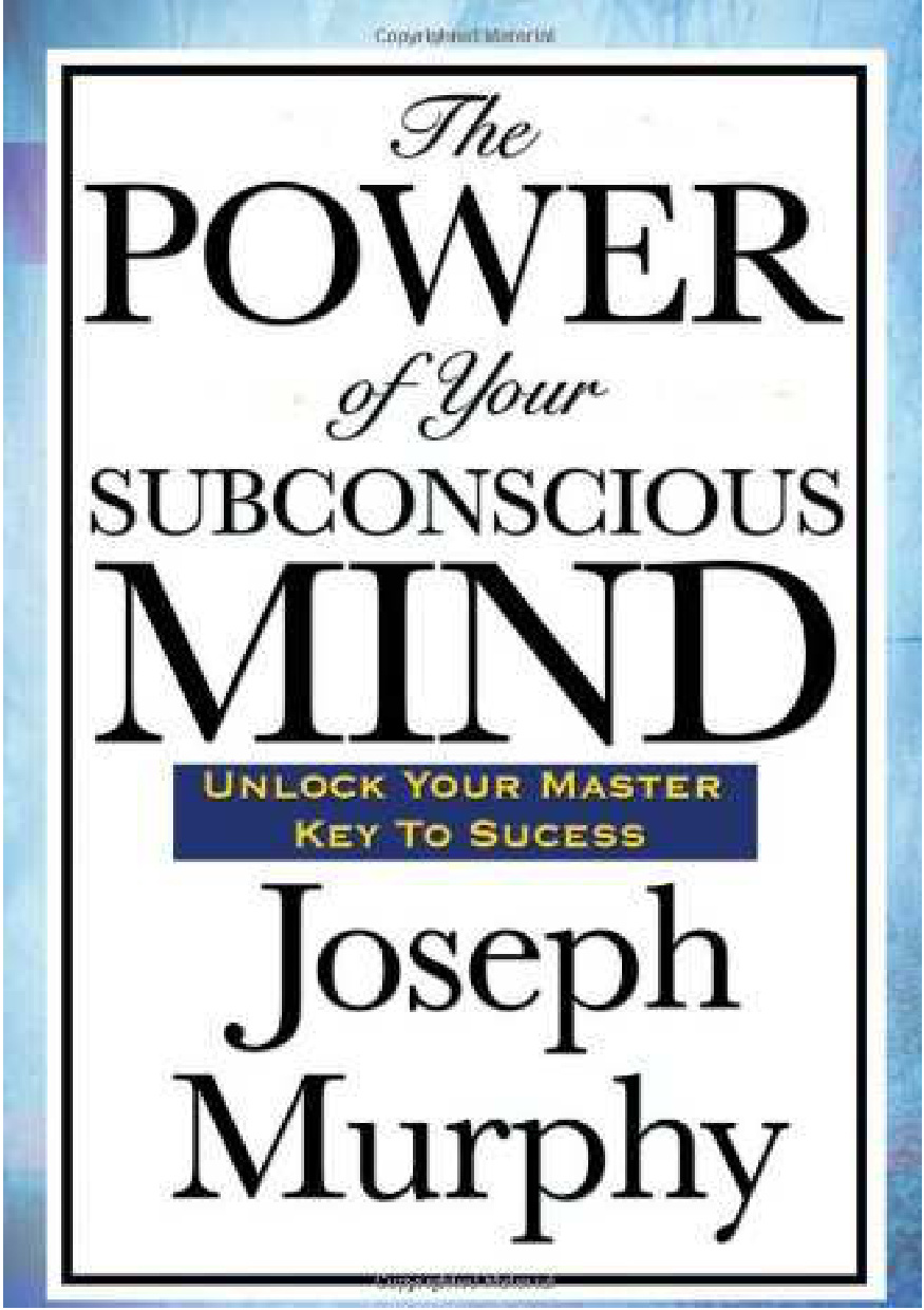 The Power Of Your Subconcious Mind book cover