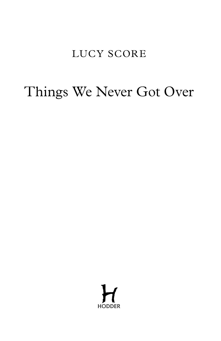 Things We Never Got Over book cover