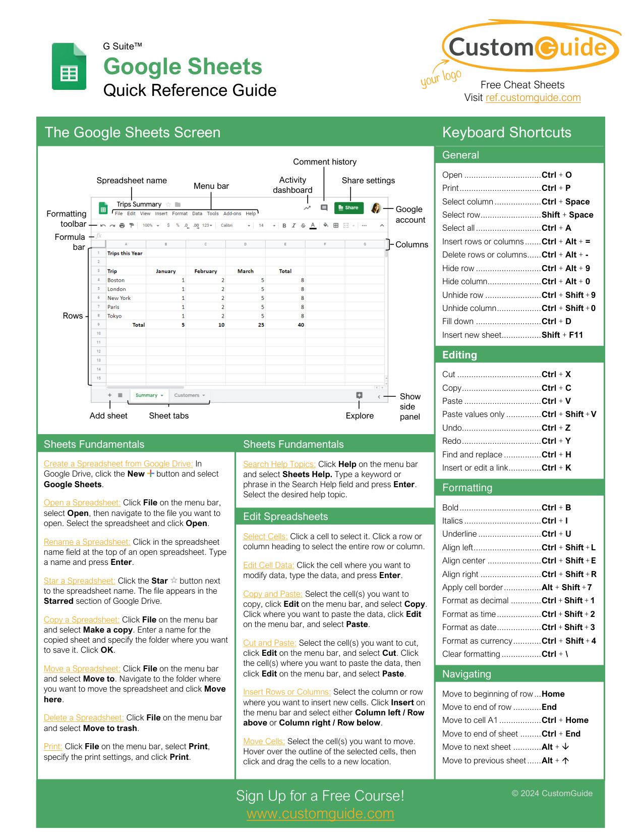 To Google Sheets book cover