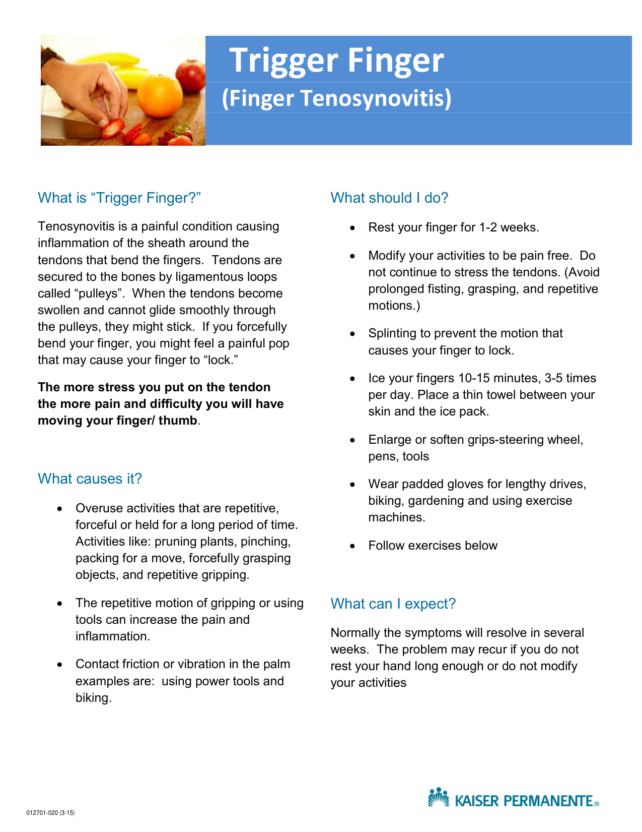 Trigger Finger Exercises book cover