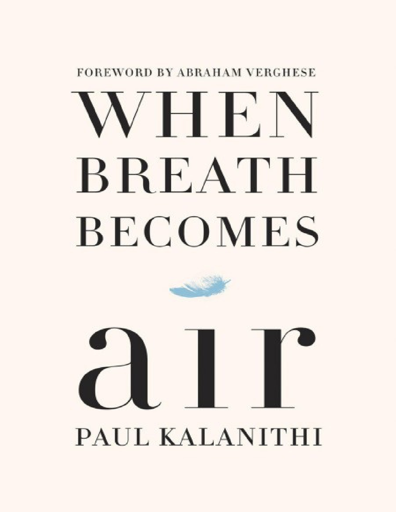 When Breath Becomes Air book cover