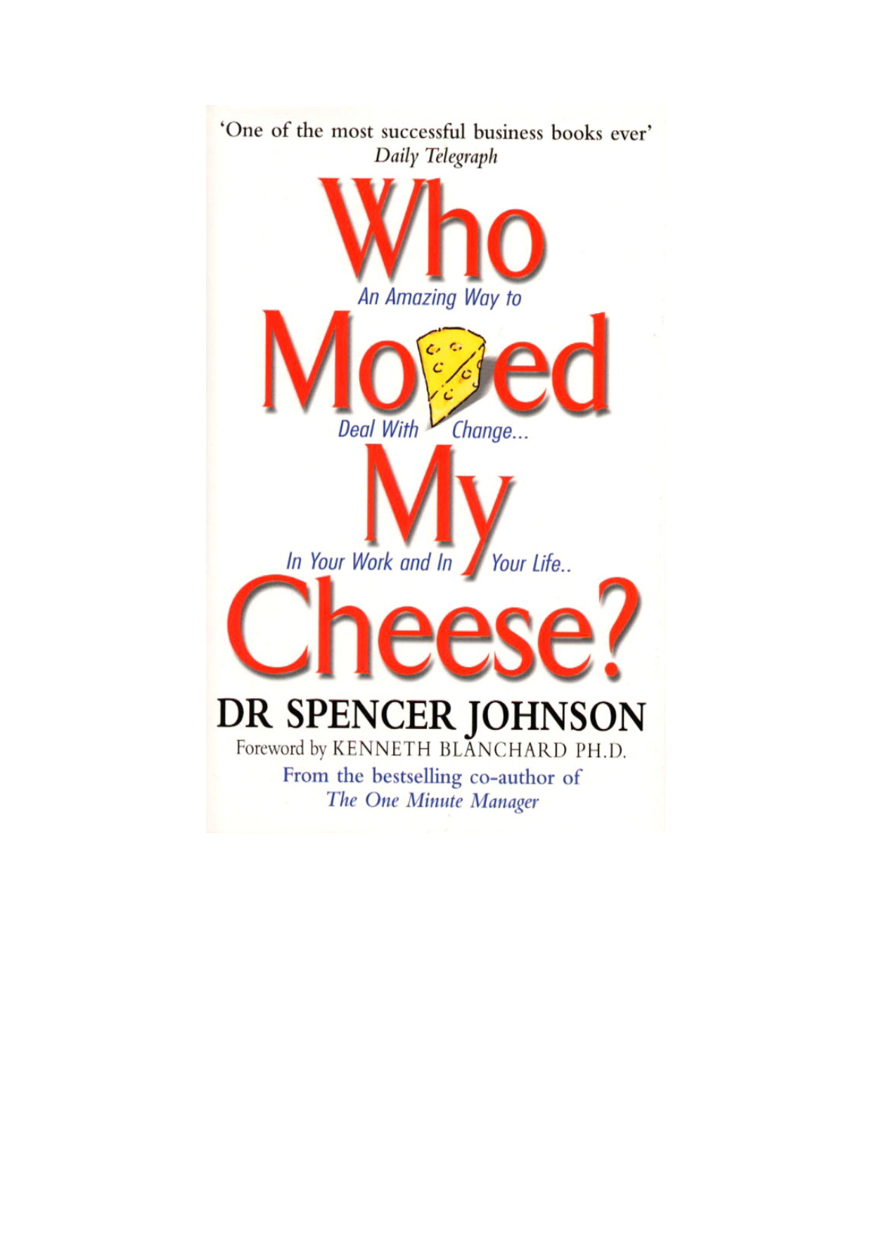 Who Moved My Cheese book cover